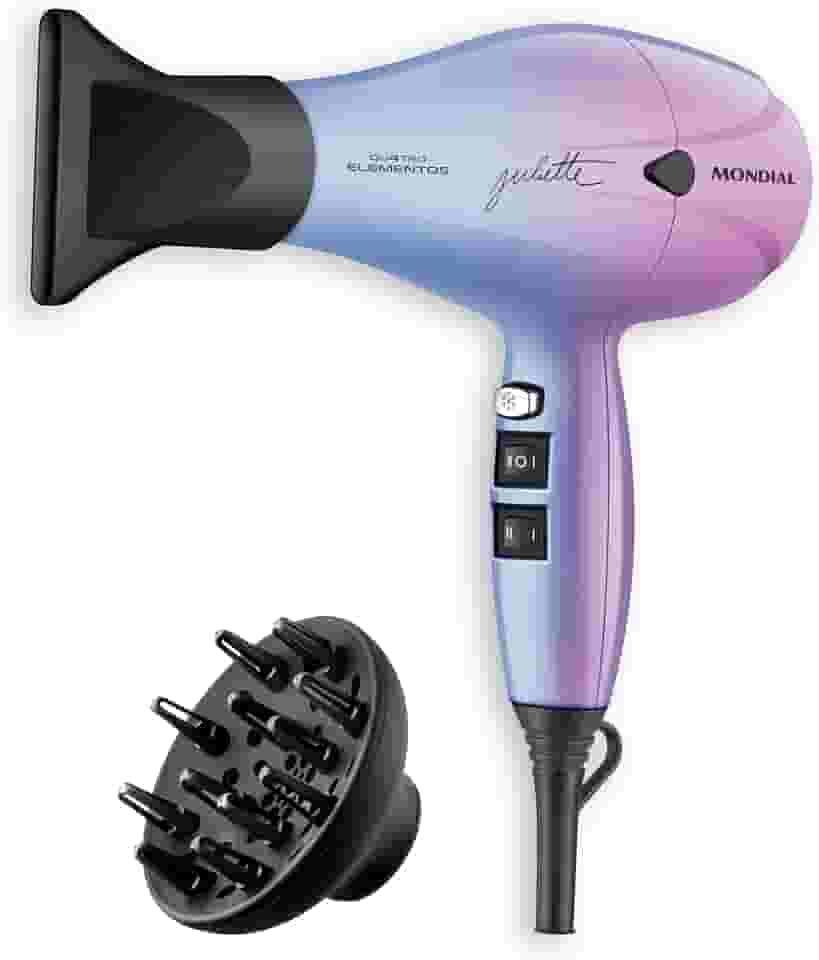 MONDIAL Secador de Cabelo By Juliette, Duo Colors, 2000W, 220V - SCP-JU-03