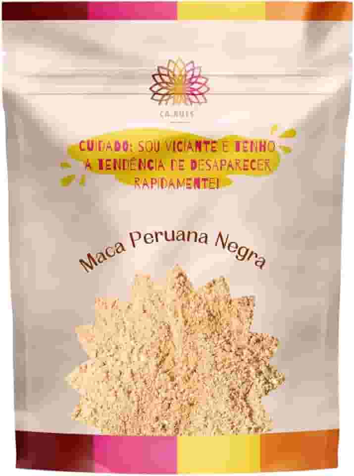 Maca Peruana Negra em Pó Premium | Linha Especial de Suplementos Ca.Nuts (500g)