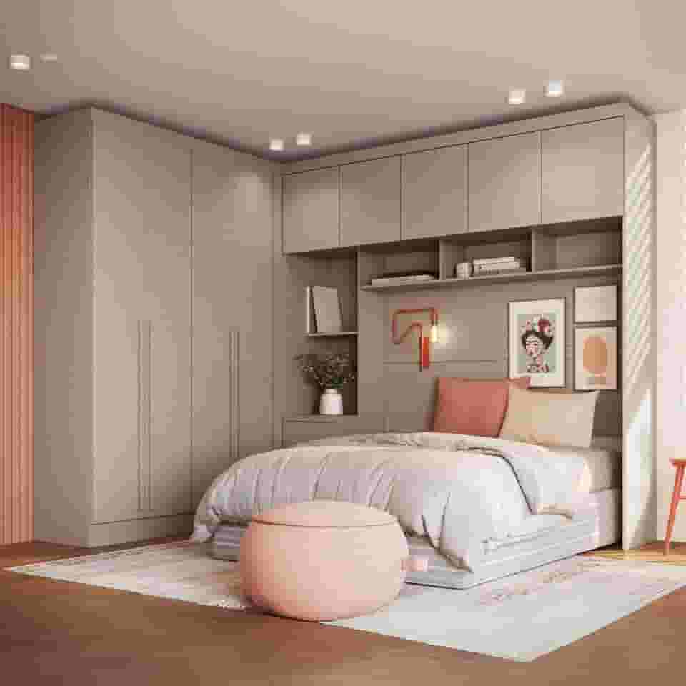 Guarda-roupa Modulado Casal 10 Portas 3 Gavetas Duna