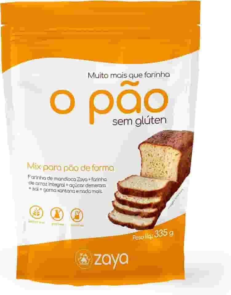 Zaya Bread Mix - Mix Para Pão De Forma Sem Glúten