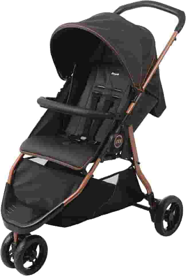 Carrinho de Bebê CR3 Gray Cobre até 15 Kg Grafite Burigotto