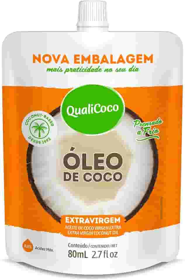Qualicoco Sache Oleo Coco Extravirgem 80Ml