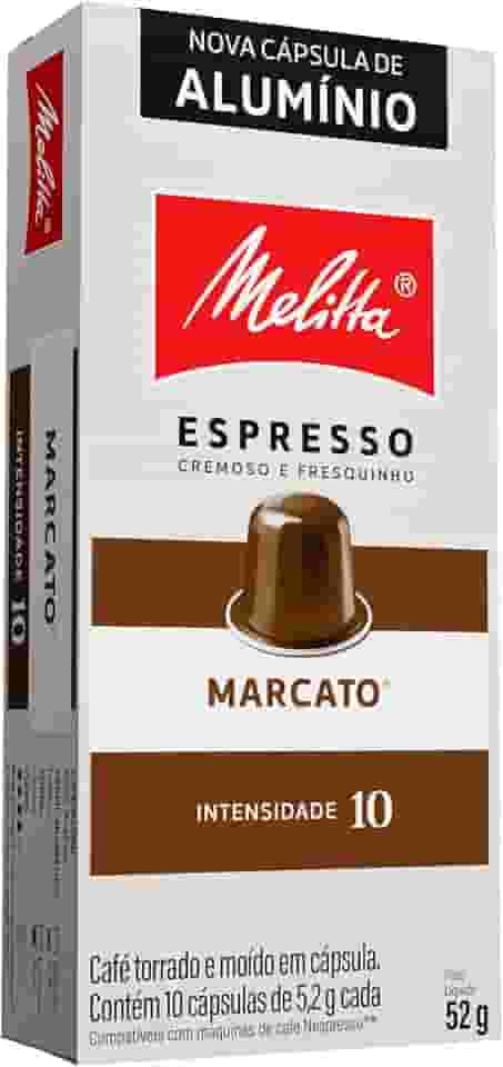Melitta Capsula Marcato - Intensidade 10 - Compativel Nespresso