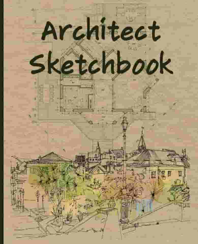 Architect Sketchbook - Notebook for Architects, Designers, and Architecture Students - grid paper (scale reference 1:50; 1:100), dotted paper (scale ... paper - 7.5" x 9.25" inches, 105 blank pages