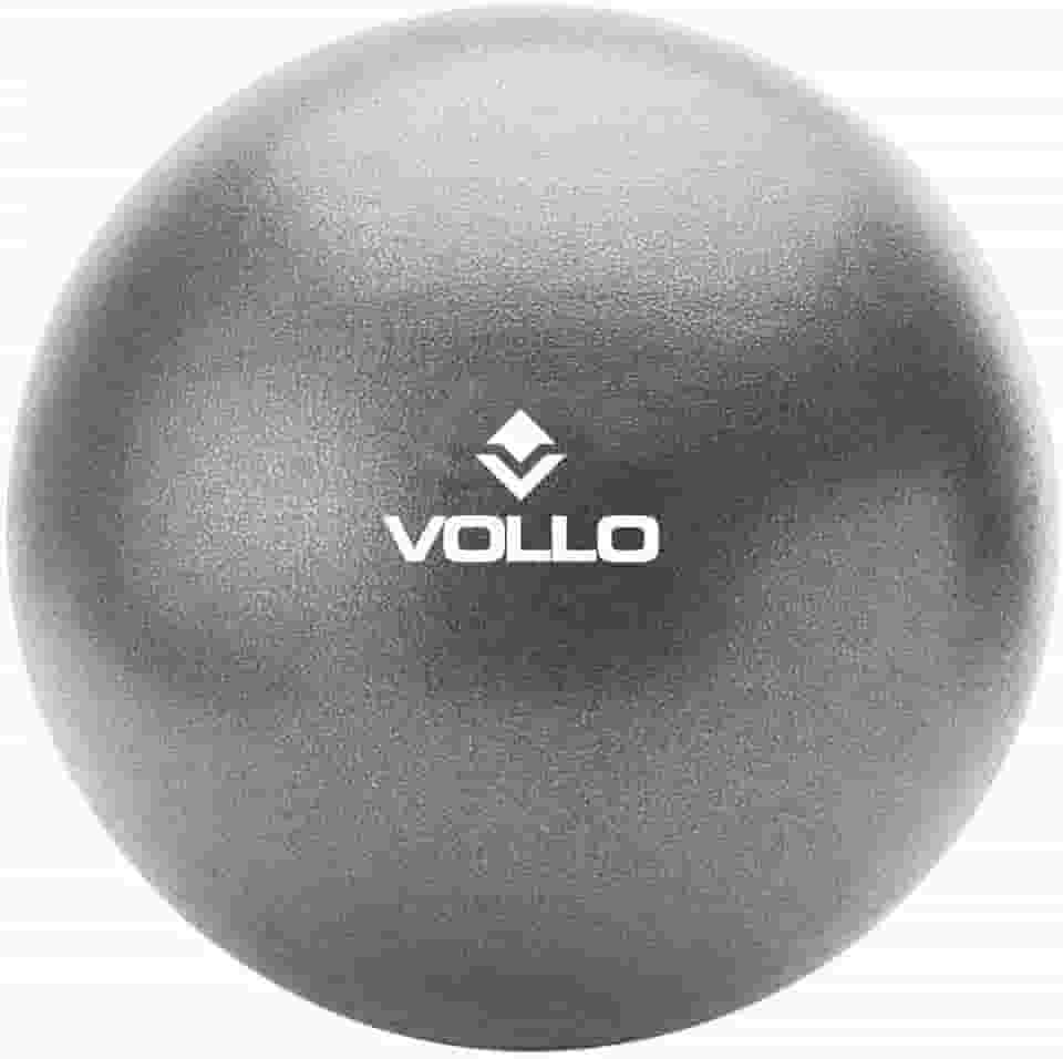 Mini Bola De Exercicios Cinza 25cm