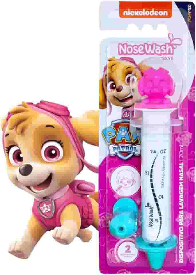 Dispositivo para lavagem Nasal Nosewash Grande 20 ML Seringa Patrulha Canina (Skye)