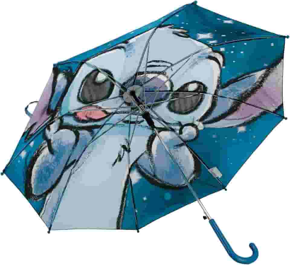 Linha Disney, Guarda Chuva Premium, Stitch, 48cm