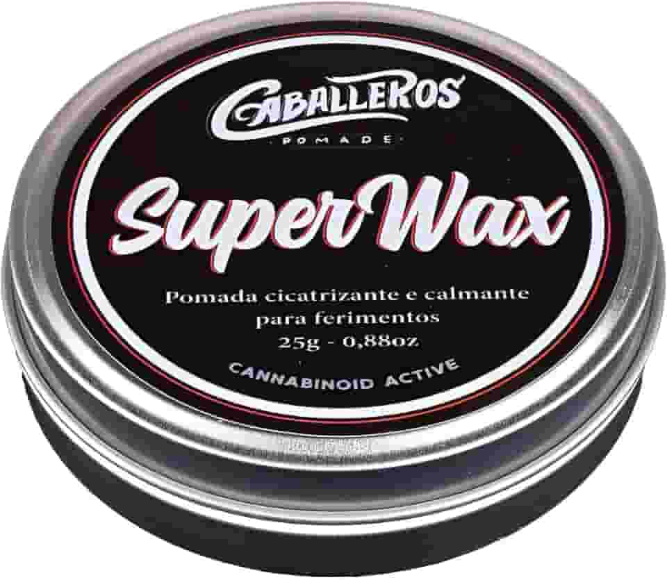 Caballeros SuperWax, Pomada Cicatrizante e Calmante - 25g