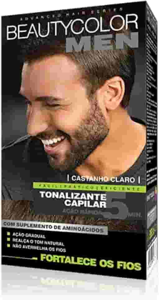 Tonalizante Capilar BEAUTYCOLOR MEN – Castanho Claro