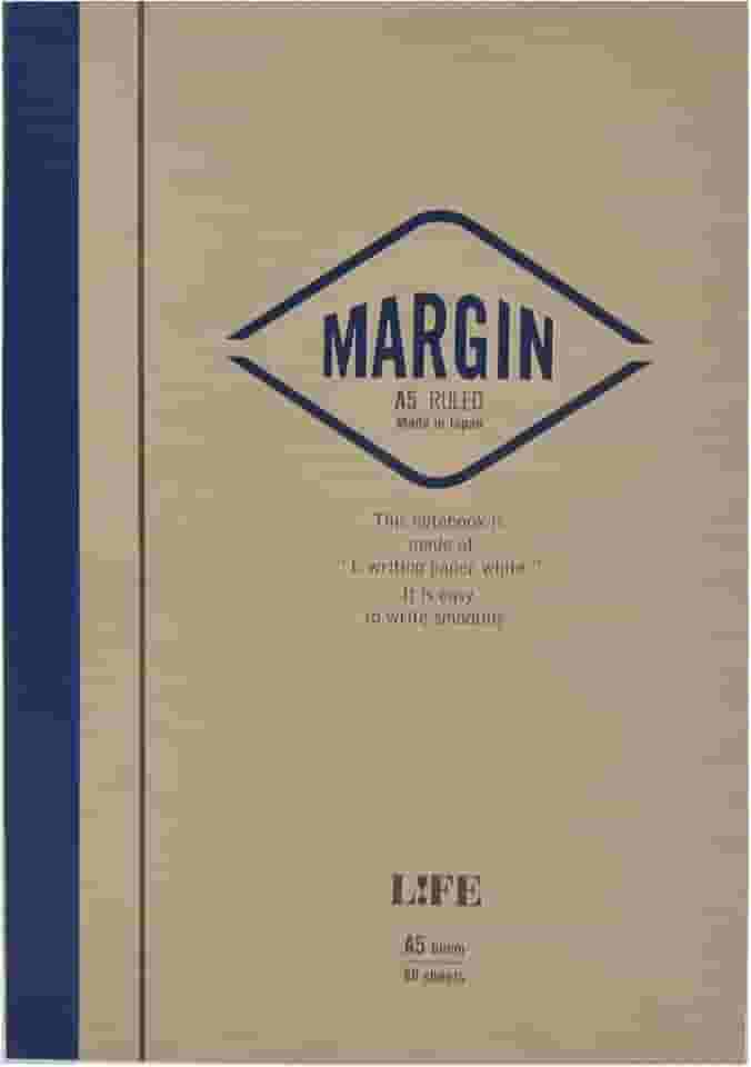 IPPINKA Caderno japonês, papel excepcional, ótimo para canetas-tinteiro, A5, azul, forrado