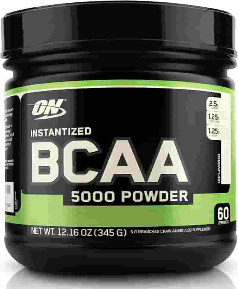 BCAA em Pó Optimum Nutrition/BCAA 5000 Powder Optimum Nutrition - Sem Sabor 345g