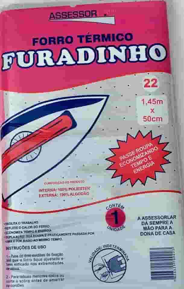 FORRO TERMICO TABUA PASSAR 1,45MT*50CM ASSESSORLAR