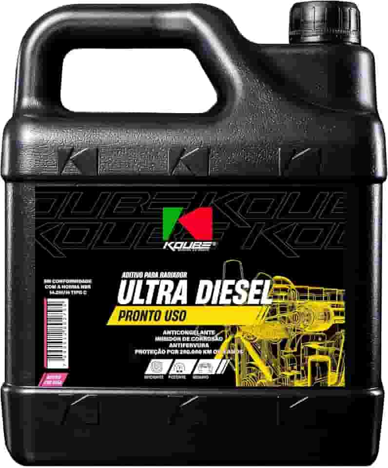 Aditivo Radiador Concentrado Ultra Diesel Pronto Uso 5Litros KOUBE (Rosa)