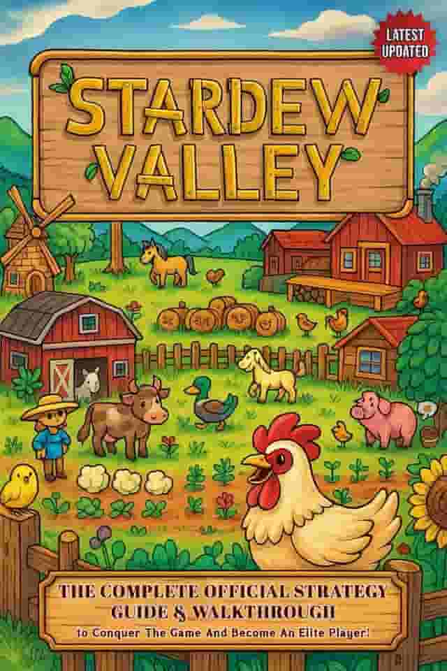 Stardew Valley Guide (Latest Updated): The Complete Official Strategy Guide & Walkthrough To Master The Game And Become An Elite Player!