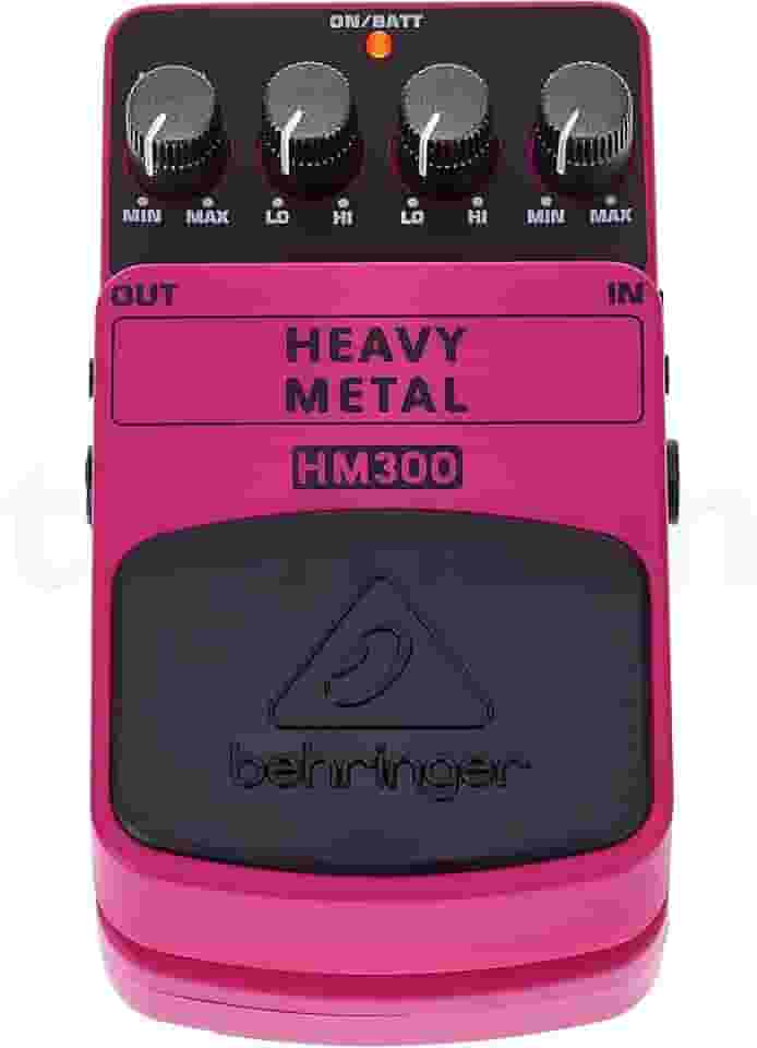 Behringer HM300 Pedal para Guitarra Heavy Metal