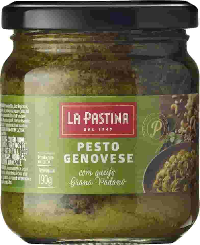 La Pastina Molho Pesto Genovese Com Queijo Grana Padano 190G