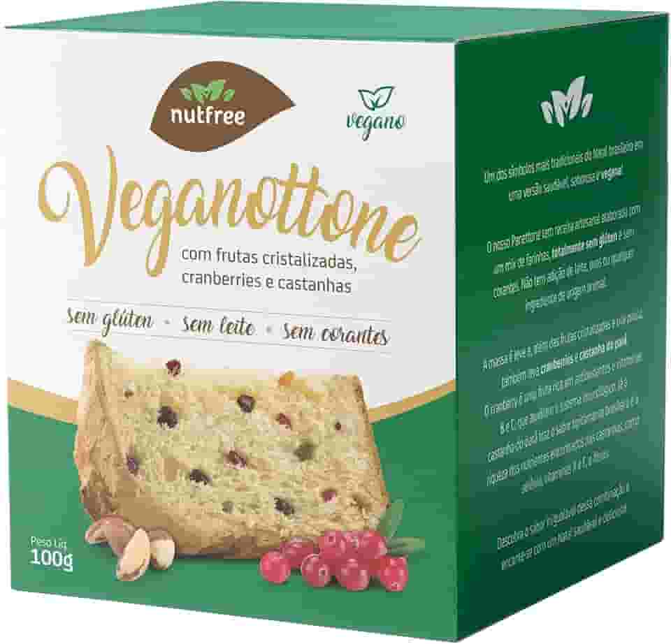 Mini panetone vegano frutas