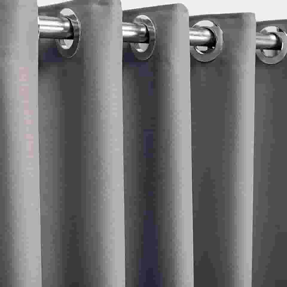 Cortina Blackout/Blecaute Em Tecido Corta Luz Para Sala, Quarto e Escritorio 3,00M x 2,50M | Admirare (3,00M X 2,50M, Cinza Escuro)