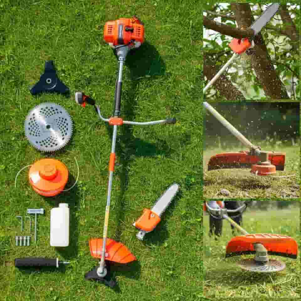 Roçadeira Multifuncional Á Gasolina 3hp 75cc + Motopoda