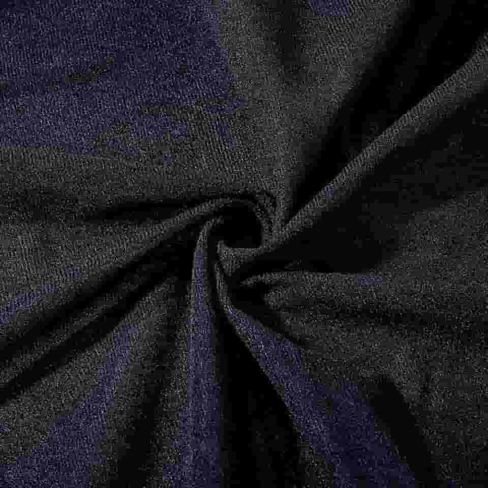 AHANDMAKER Tecido para confecção de bonecas, 149 x 99 cm, tecido preto de pele de boneca, colcha de retalhos, tecidos de costura leves para bonecas, pano, faça você mesmo, artesanato bordado feito à