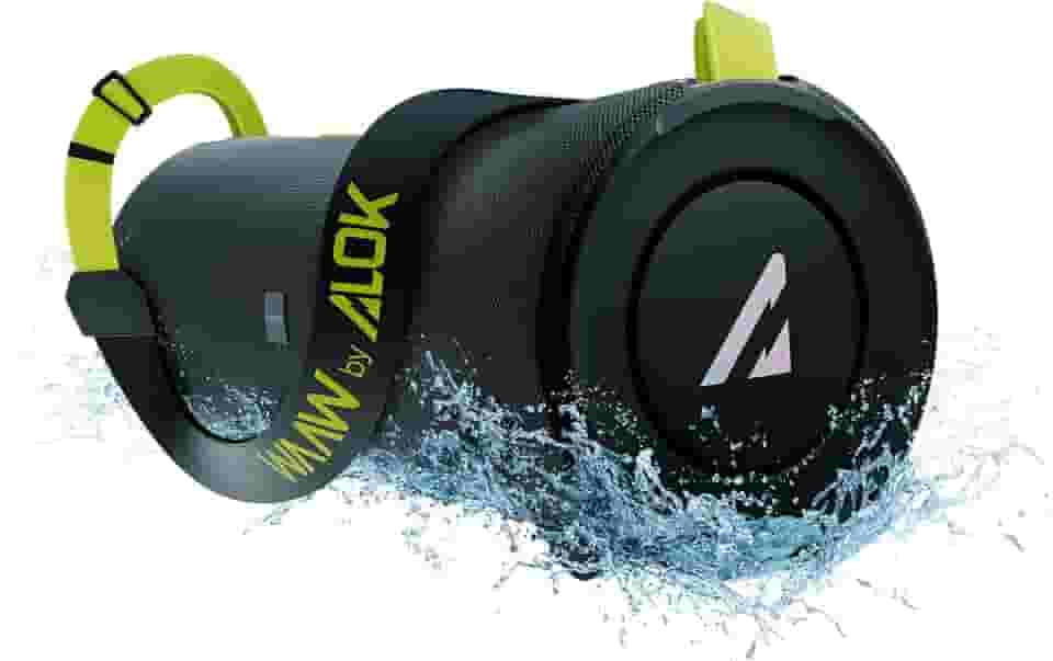 WAAW by ALOK Caixa de Som BOOM 100SB Bluetooth, IPX7 À Prova D'Água, Até 20h de Autonomia, Tecnologia TWS, 40W RMS