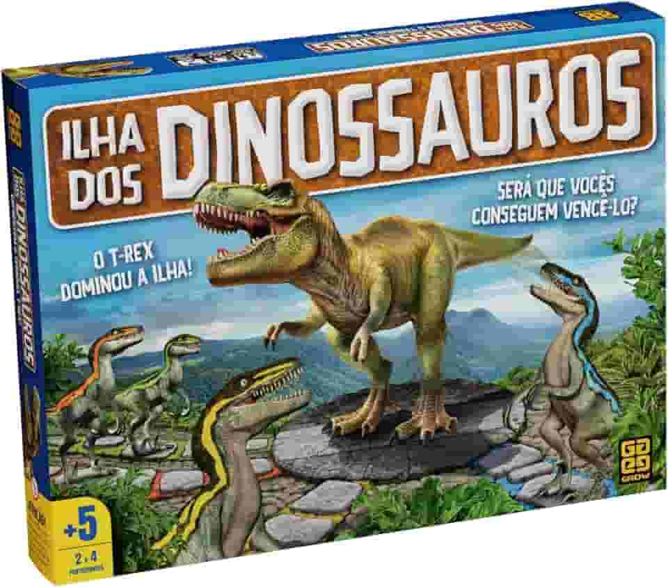 Jogo Ilha dos Dinossauros - Grow