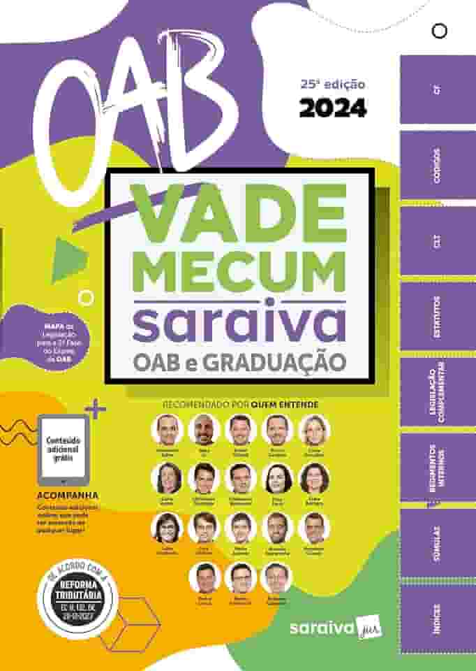 Vade Mecum Saraiva OAB e Graduação - 25ª Edição 2024