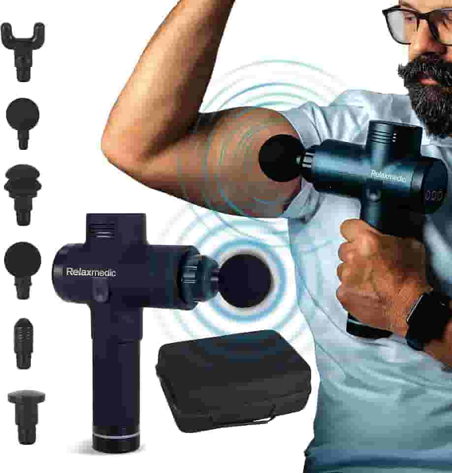 Pistola Massageadora Profissional Elétrica Deep Therapy - Relaxmedic