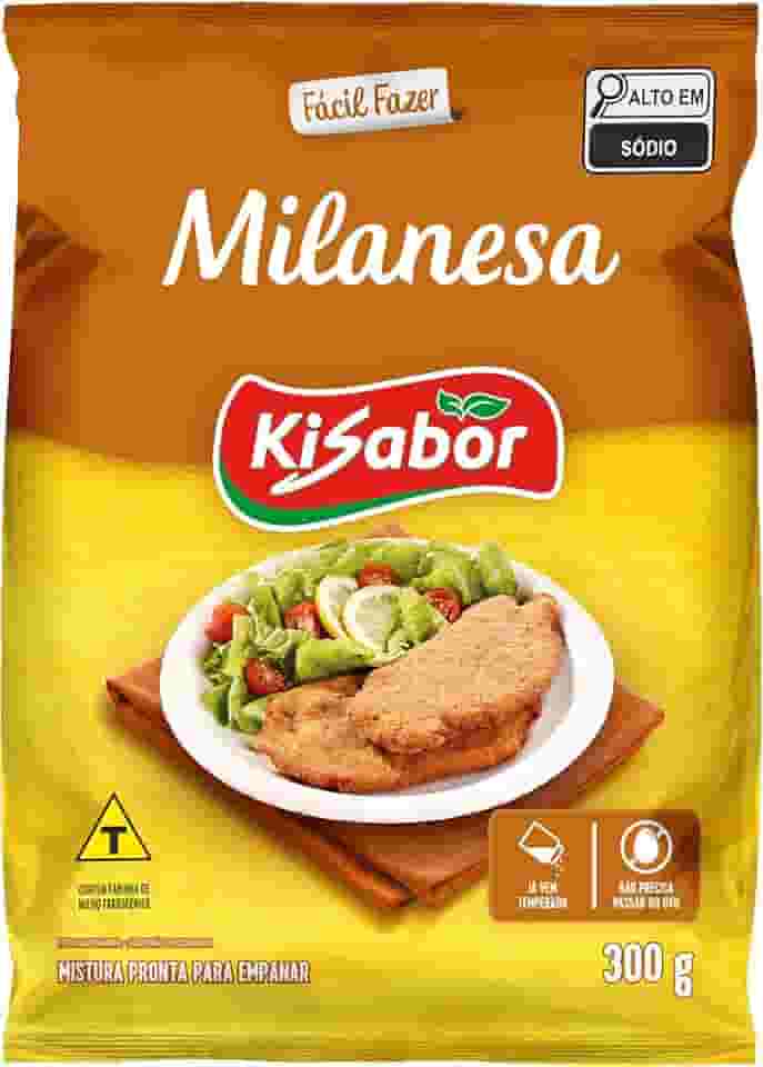 KiSabor Mistura Para Empanar A Milanesa Kisabor 300 Gramas