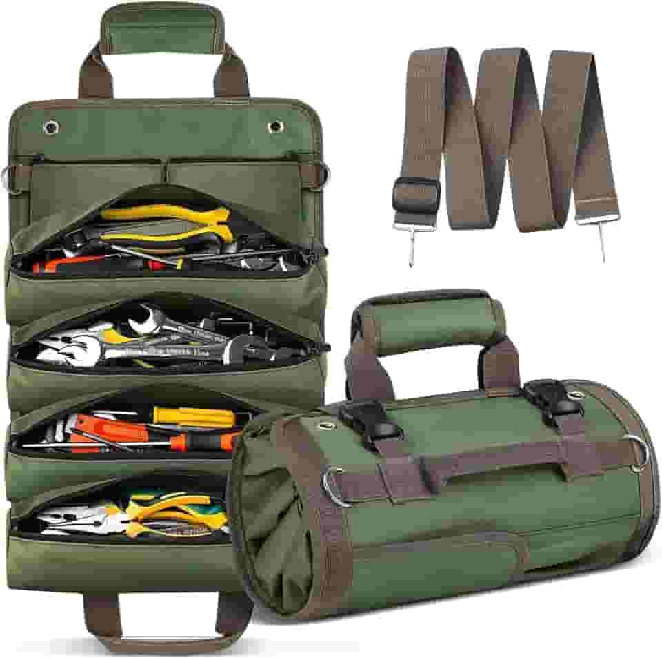 Bolsa Para Ferramentas De Enrolar Reforçada Multiuso Portátil Rolo LP-021