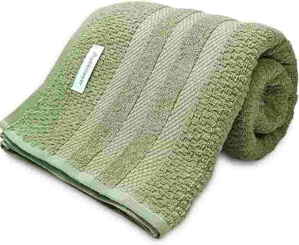 Toalha De Rosto Buddemeyer Vanilla Extra Soft 100% Algodão Alta absorção Macia Grande 48 x 80cm (Verde 1171)