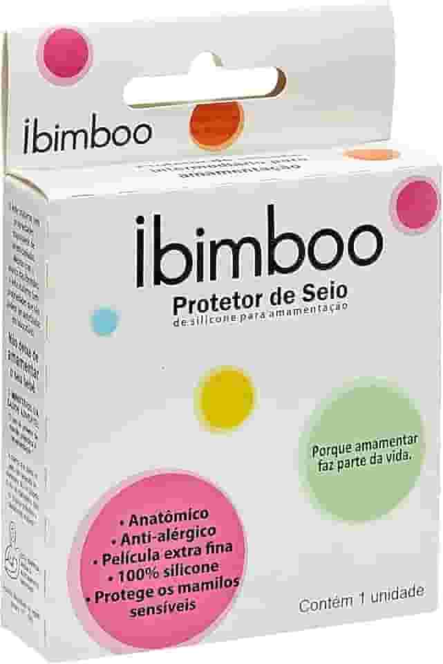 Ibimboo Protetor De Seio De Silicone Para Amamentação Transparente