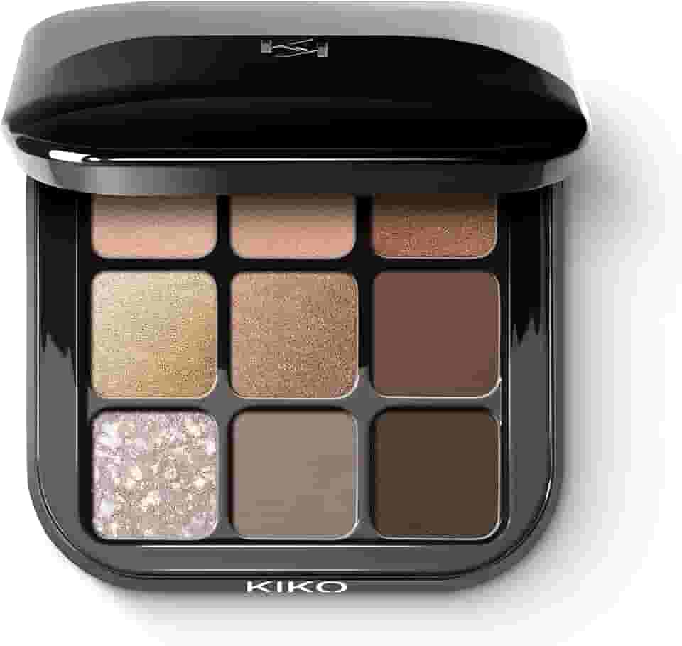 KIKO MILANO, New Glamour Multi Finish Eyeshadow Palette, Paleta de Sombras, Cor