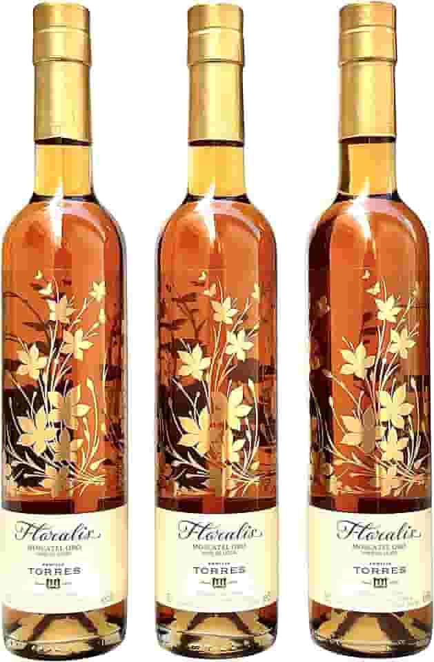 Vinho Floralis Familia Torres Moscatel Oro | Kit Com 3 Garrafas | Oferta