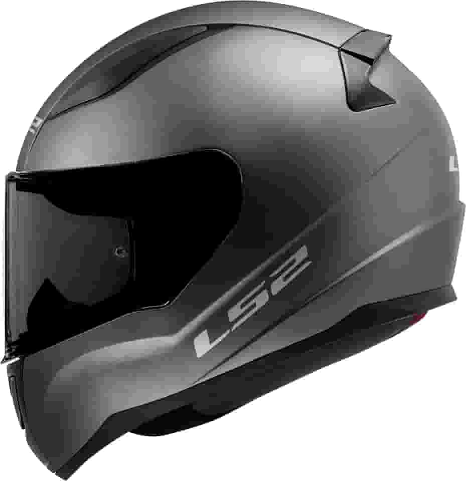 Capacete Ls2 Rapid Ff353 Monocolor Titanium 61/Xl