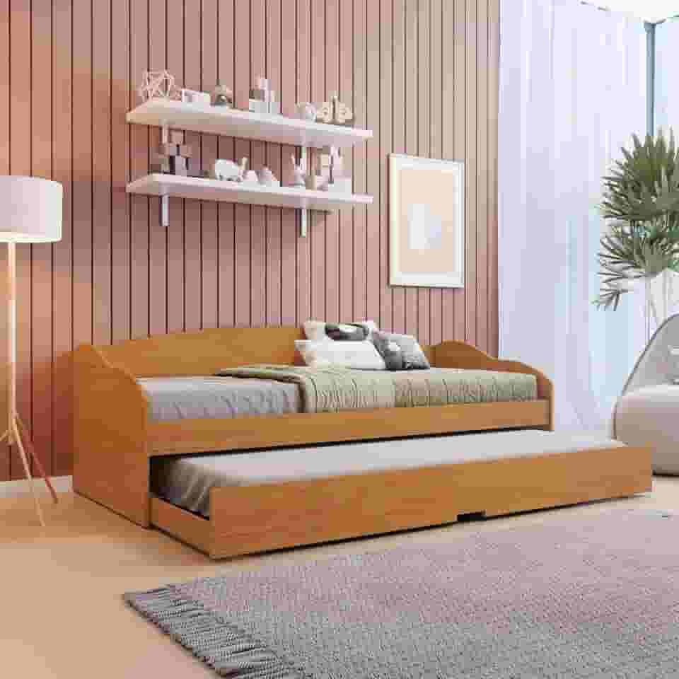 Bicama Solteiro 193x69,7 Cm Solteiro Liz Cinamomo