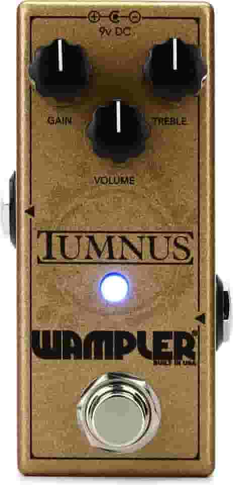 Wampler Pedal de efeitos de guitarra Tumnus V2 Overdrive & Boost