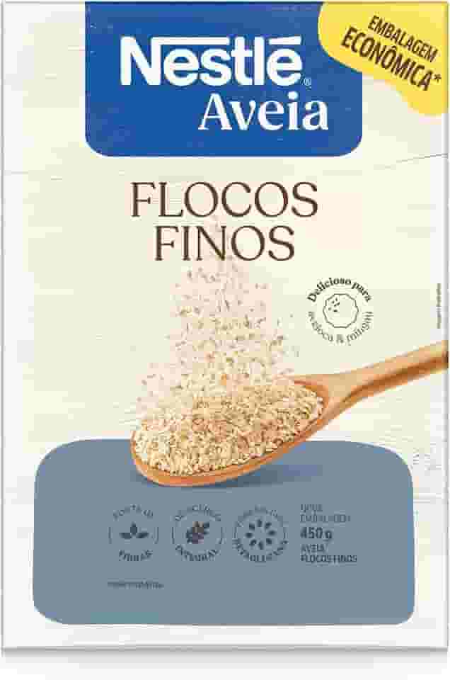 Aveia NESTLÉ Flocos Finos 450g