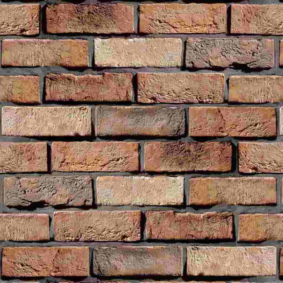 Papel De Parede Premium Tijolo Tijolinho Marron Autocolante Adesivo Lavavel Rolo de 5 Metros x 45 cm Sala, Cozinha, Banheiro E Escritório.