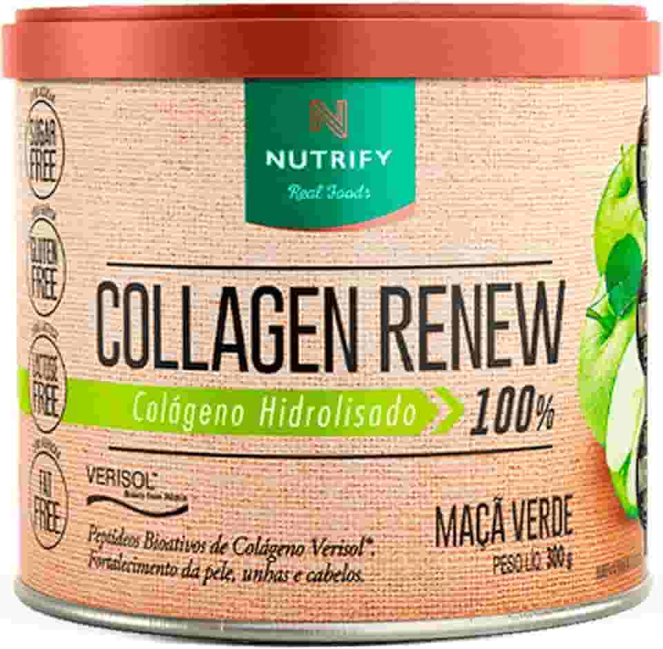 Nutrify - Colágeno Collagen Renew Verisol - 300g - Maçã Verde
