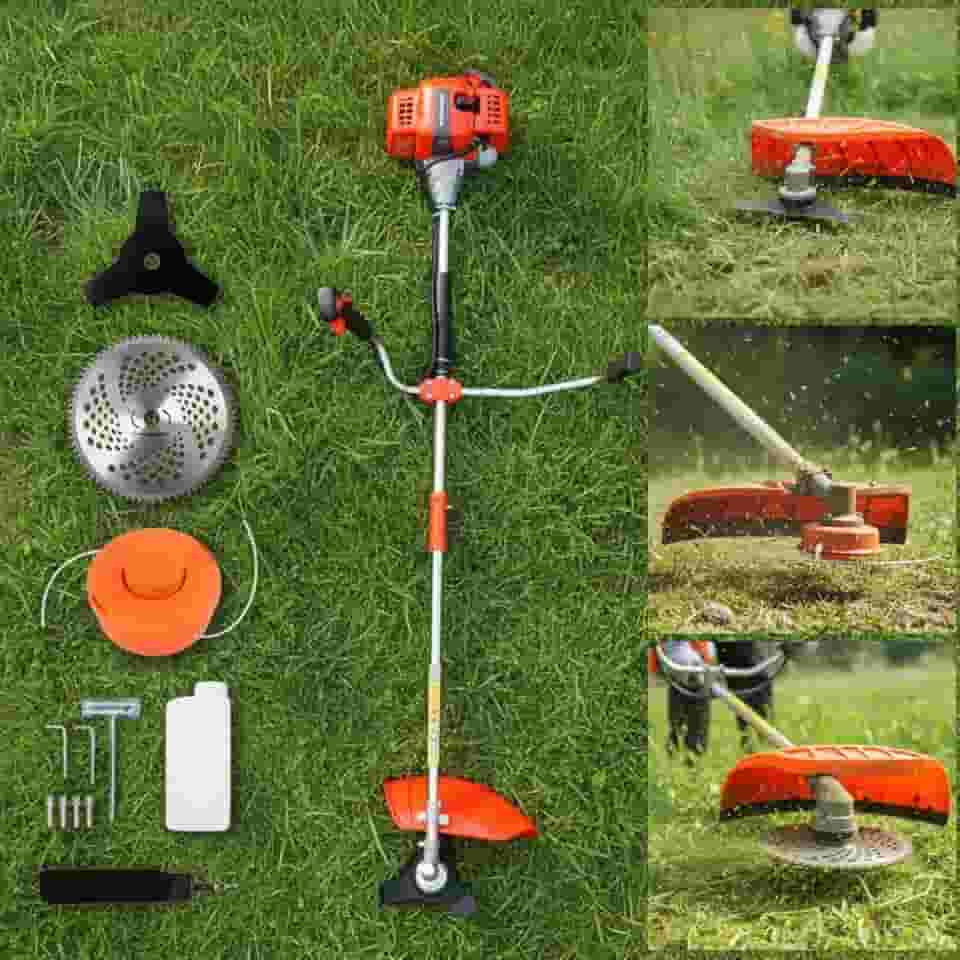 Roçadeira 4x1 Profissional Gasolina Multifuncional 75cc 3hp + 80 Dentes