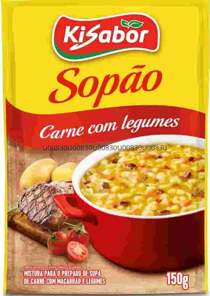 KiSabor Sopão De Carne Com Legumes Kisabor 150 Gramas