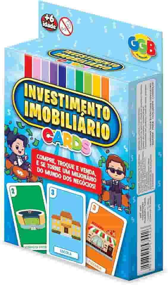 GGB Plast Jogo Investimento Imobiliário Cards