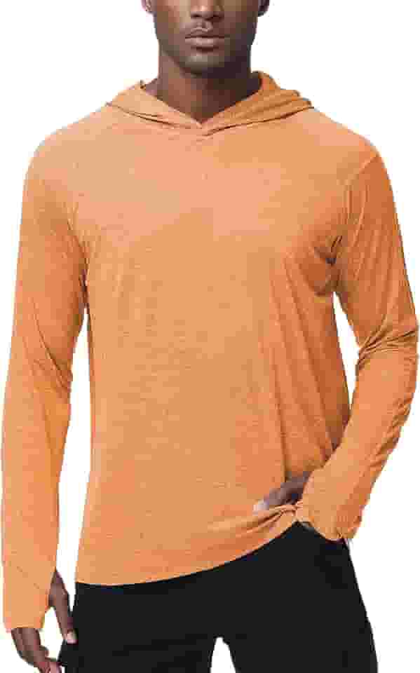 Camisetas masculinas de pesca FPS 50+, manga comprida, proteção solar UV, camisetas de caminhada ao ar livre