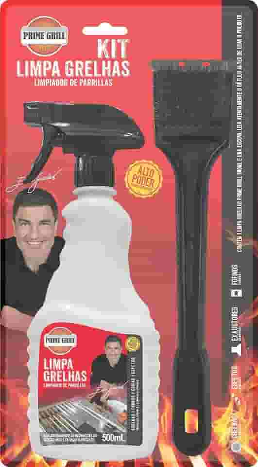 Kit Limpa Grelhas Prime Grill