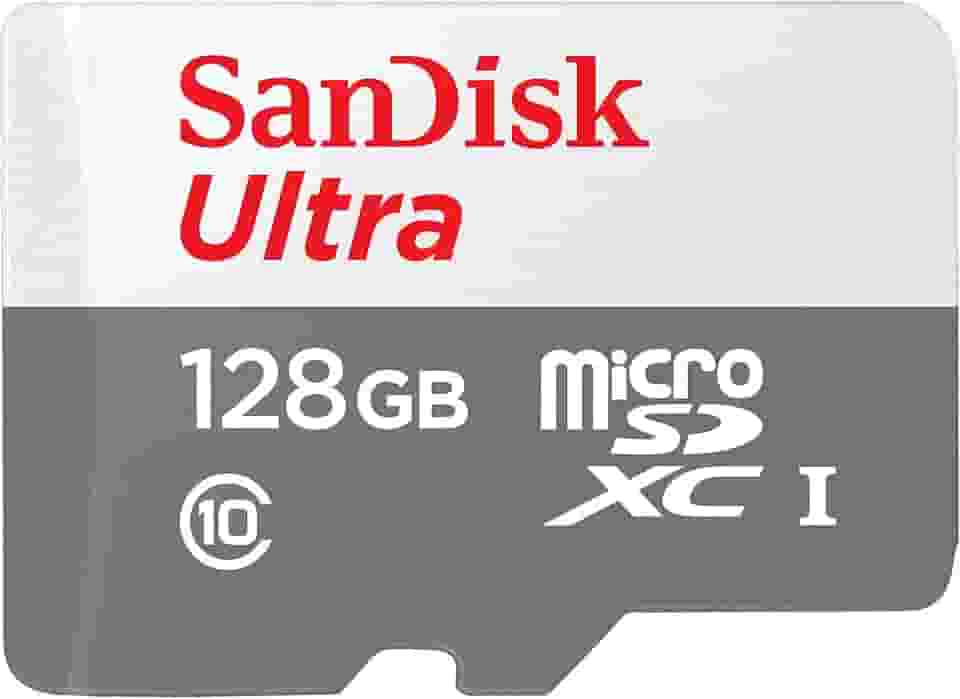 Cartão de memória microSD SanDisk, 128 GB, classe 10