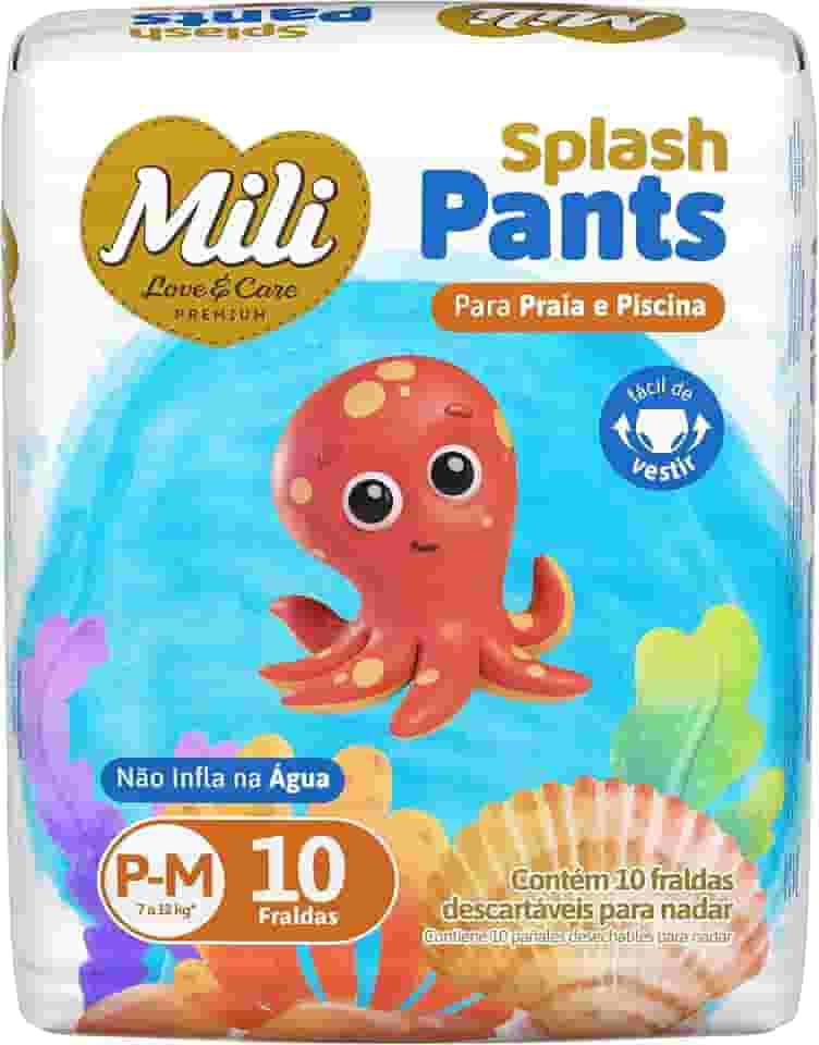Fralda LoveCare Pants SPLASH P/M 6x10