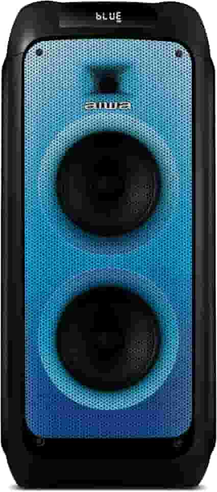 Caixa de Som PartyBox AIWA PB-05 Bluetooth 20H RGB USB TWS Preto