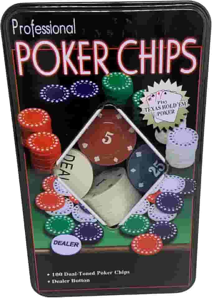 JOGO DE POKER 100 FICHAS PROFISSIONAL