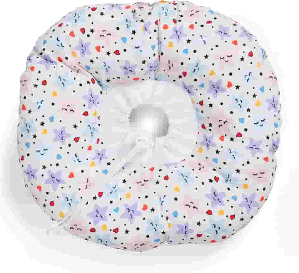 Colar Elizabetano Ajustável YOLOPET – Confortável e Flexível, Proteção Pós-Cirúrgica para Pets – Estampas Variadas e Tamanhos P, M e G (Era Espacial, M (32 cm))